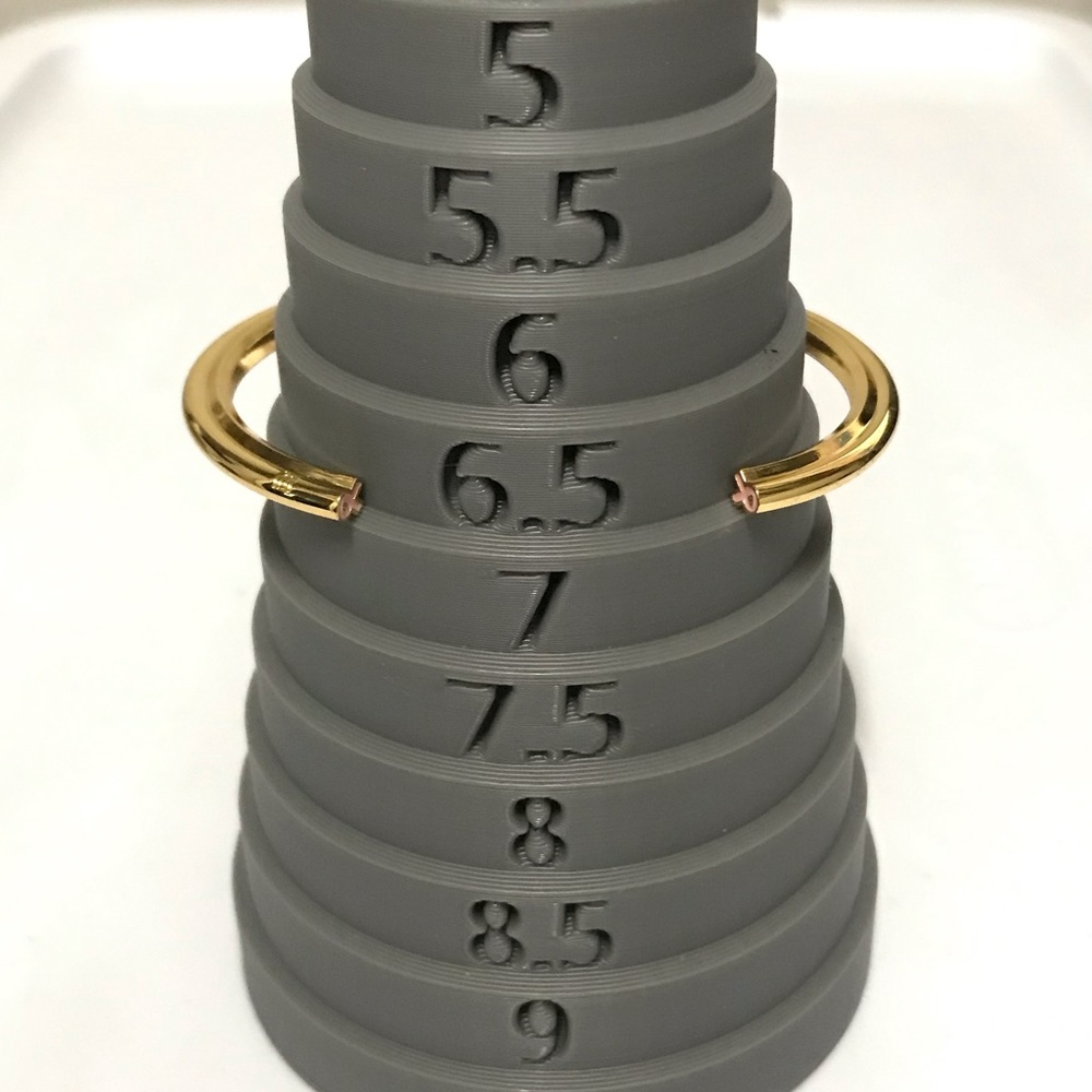 Laundry By Shelli Seagal Breast Cancer Awareness Gold-Tone Cuff Bracelet - Picture 10 of 10